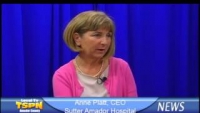 Sutter Amador Hospital CEO Anne Platt on TSPN TV News In-Depth 8-21-13 