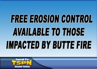 Free Erosion Control Available to those Impacted by Butte Fire