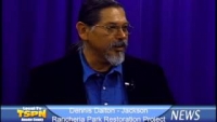 Jackson Rancheria Park Restoration Project - Dennis Dalton on TSPN TV News 4-1-13 