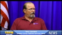Amador County Veterans Services Officer Terry Sanders on TSPN TV News In-Depth 9-17-13 