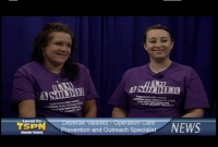 Upcoming Events - Operation Care on TSPN TV News In-Depth 9-25-13 