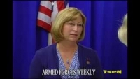 T.A.P.S. Peer Mentor Melinda Pickerel on Armed Forces Weekly 7-2-13 